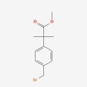 molecular formula C12H15BrO2 B8221004 2-(4-(溴甲基)苯基)-2-甲基丙酸甲酯 