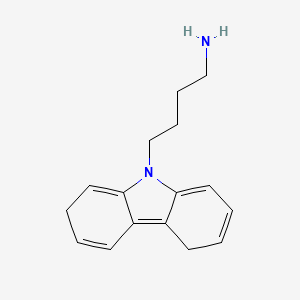 molecular formula C16H20N2 B8221050 4-(2,5-Dihydrocarbazol-9-yl)butan-1-amine 