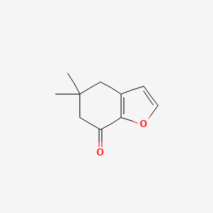 molecular formula C10H12O2 B8221174 5,5-Dimethyl-5,6-dihydrobenzofuran-7(4H)-one 