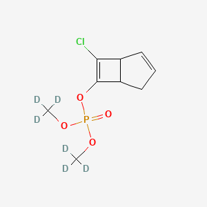 (7-Chloro-6-bicyclo[3.2.0]hepta-2,6-dienyl) bis(trideuteriomethyl) phosphate