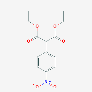 molecular formula C13H15NO6 B082213 2-(4-ニトロフェニル)マロン酸ジエチル CAS No. 10565-13-6