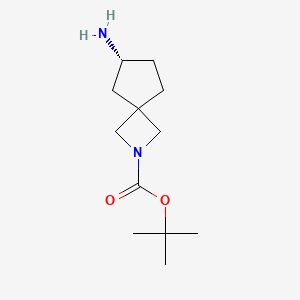 tert-Butyl (R)-6-amino-2-azaspiro[3.4]octane-2-carboxylate
