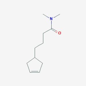 4-(cyclopent-3-en-1-yl)-N,N-dimethylbutanamide