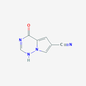 molecular formula C7H4N4O B8221593 CID 135392815 