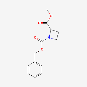 1-Benzyl 2-methyl azetidine-1,2-dicarboxylate