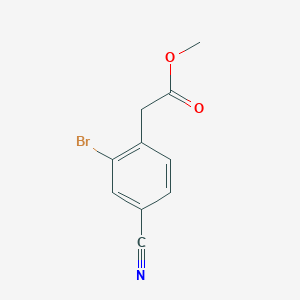 Methyl 2-bromo-4-cyanophenylacetate
