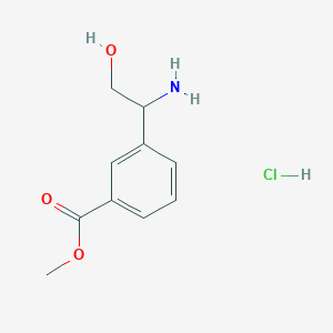 Methyl 3-(1-amino-2-hydroxyethyl)benzoate hcl