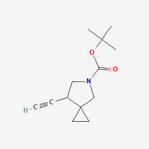 tert-Butyl7-ethynyl-5-azaspiro[2.4]heptane-5-carboxylate
