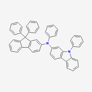 molecular formula C49H34N2 B8222881 N-(9,9-Diphenyl-9H-fluoren-2-yl)-N,9-diphenyl-9H-carbazol-2-amine 