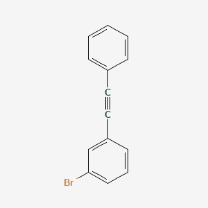 molecular formula C14H9Br B8222914 1-Bromo-3-(phenylethynyl)benzene CAS No. 29778-29-8