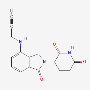 3-(1-Oxo-4-(prop-2-yn-1-ylamino)isoindolin-2-yl)piperidine-2,6-dione