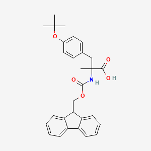 molecular formula C29H31NO5 B8223248 CID 75556639 