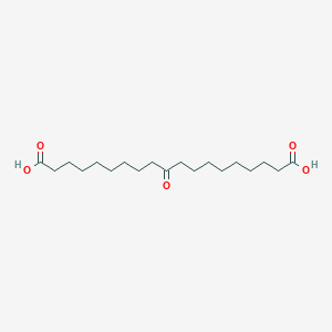 molecular formula C19H34O5 B8223391 10-Oxononadecanedioic acid 