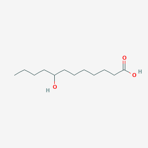 molecular formula C12H24O3 B8223466 8-羟基十二烷酸 CAS No. 16899-09-5