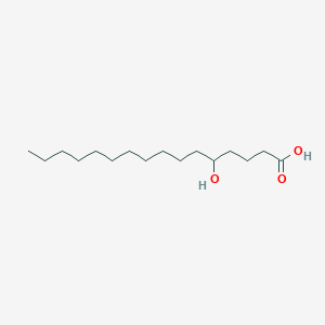 molecular formula C16H32O3 B8223501 5-Hydroxy-hexadecanoic acid CAS No. 17369-53-8