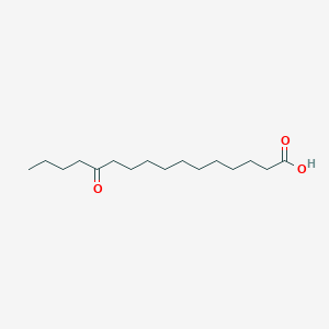 molecular formula C16H30O3 B8223513 12-Ketopalmitic acid 
