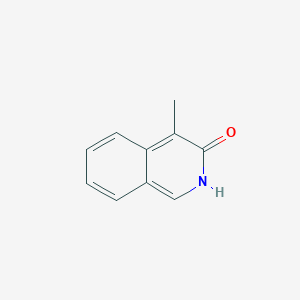 molecular formula C10H9NO B8223520 4-Methylisoquinolin-3-ol CAS No. 7697-67-8