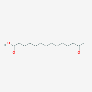 molecular formula C14H26O3 B8223532 13-氧代十四烷酸 CAS No. 2389-02-8