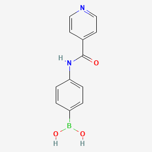 (4-(Isonicotinamido)phenyl)boronic acid