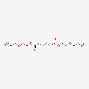 molecular formula C14H26O8 B8223586 Bis[2-(2-hydroxyethoxy)ethyl] hexanedioate CAS No. 22743-35-7