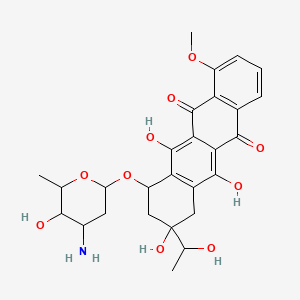 molecular formula C27H31NO10 B8223661 Daunorubicineal 