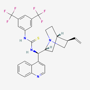 (9R)-9-[3-[3,5-Bis(trifluoromethyl)phenyl]thioureido]cinchonan