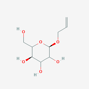 molecular formula C9H16O6 B8223839 烯丙基 | cent-D-半乳呋喃糖苷 