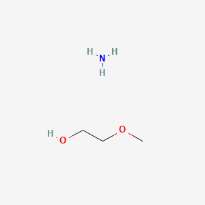 molecular formula C3H11NO2 B8223978 Azane;2-methoxyethanol 