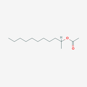 molecular formula C13H26O2 B082241 乙酸十一烷-2-醇 CAS No. 14936-67-5
