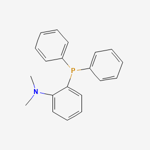 molecular formula C20H20NP B8224186 Benzenamine, 2-(diphenylphosphino)-N,N-dimethyl- CAS No. 4358-50-3