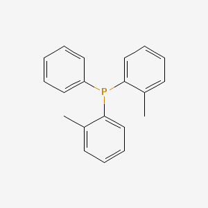 molecular formula C20H19P B8224190 Phenylbis(2-methylphenyl)phosphine 