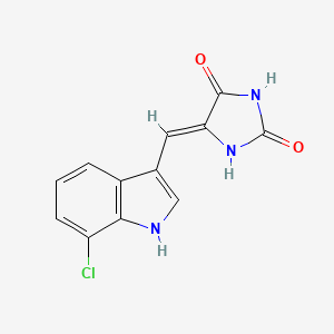 molecular formula C12H8ClN3O2 B8224339 CID 89641375 
