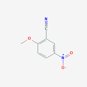 molecular formula C8H6N2O3 B082257 2-甲氧基-5-硝基苯甲腈 CAS No. 10496-75-0