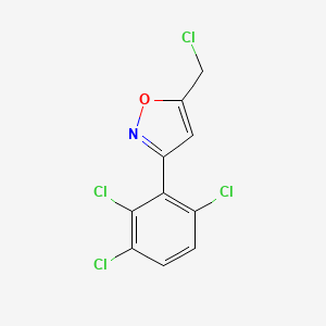 5-(Chloromethyl)-3-(2,3,6-trichlorophenyl)-1,2-oxazole