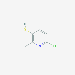 6-Chloro-2-methylpyridine-3-thiol