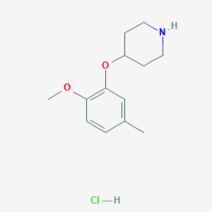 molecular formula C13H20ClNO2 B8226216 CID 118993415 