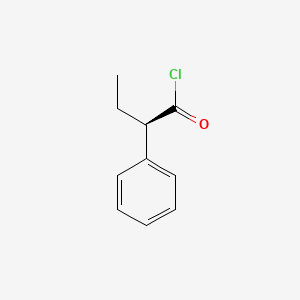 molecular formula C10H11ClO B8226226 (r)-(-)-苯基丁酰氯 