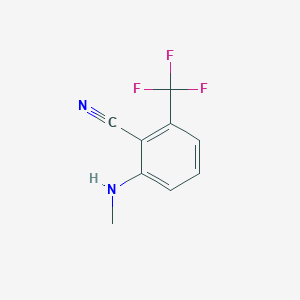 2-(Methylamino)-6-(trifluoromethyl)benzonitrile