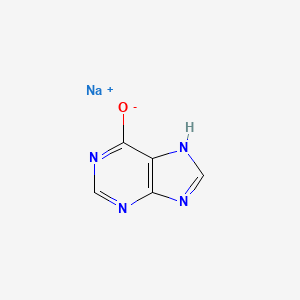 molecular formula C5H3N4NaO B8226270 CID 10197806 