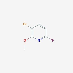 3-Bromo-6-fluoro-2-methoxypyridine