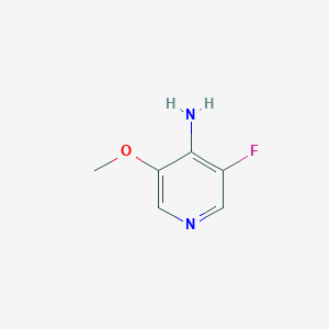 molecular formula C6H7FN2O B8226401 3-Fluoro-5-methoxypyridin-4-amine 