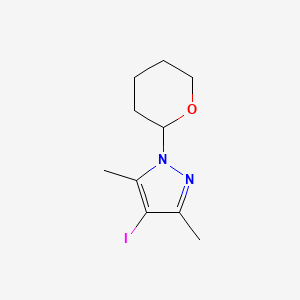 4-Iodo-3,5-dimethyl-1-(tetrahydro-2H-pyran-2-yl)-1H-pyrazole