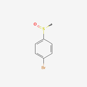 molecular formula C7H7BrOS B8226533 (R)-1-Bromo-4-(methylsulfinyl)benzene 