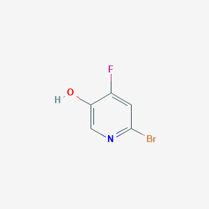 molecular formula C5H3BrFNO B8226580 6-Bromo-4-fluoropyridin-3-ol 
