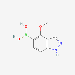 (4-Methoxy-1H-indazol-5-yl)boronic acid