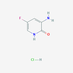 3-Amino-5-fluoropyridin-2(1H)-one hydrochloride