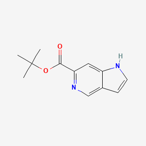 tert-butyl 1H-pyrrolo[3,2-c]pyridine-6-carboxylate
