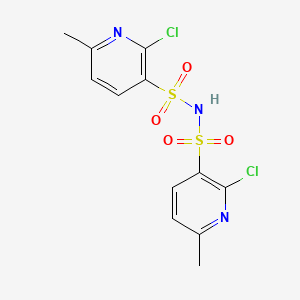 Bis-2-chloro-6-methylpyridinesulphonamide