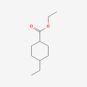 molecular formula C11H20O2 B8226852 ethyl 4-ethylcyclohexanecarboxylate CAS No. 6833-46-1