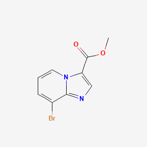 8-Bromo-imidazo[1,2-a]pyridine-3-carboxylic acid methyl ester